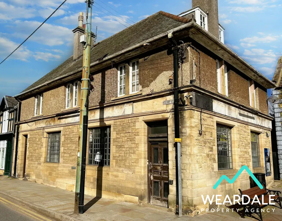 TO LET 2 x Commercial Units Former Bank, Wolsingham Weardale