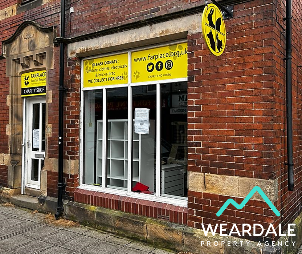 Ground Floor Commercial Unit, Hope Street, Crook. LET AGREED Weardale