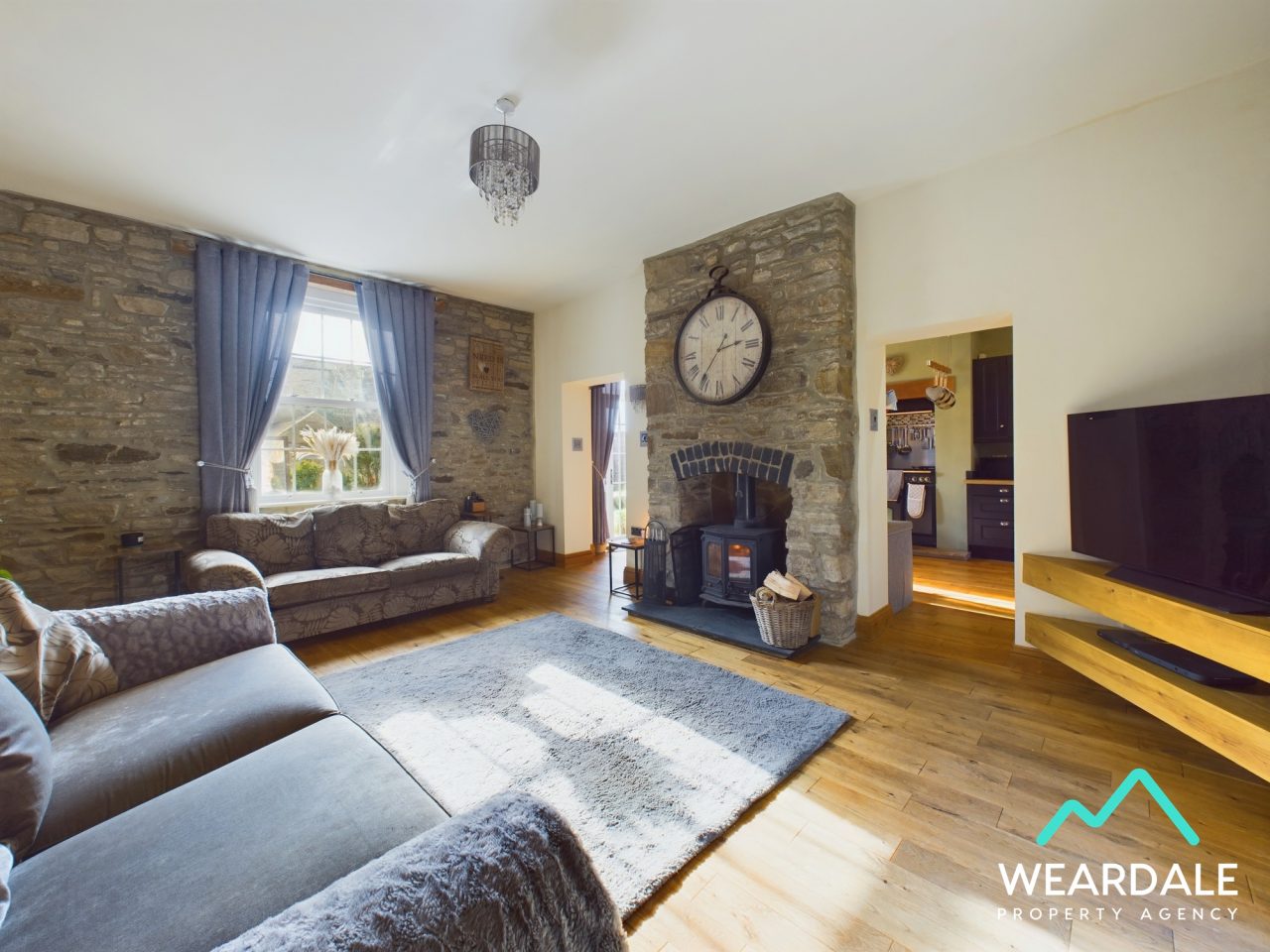 Weardale House, Stanhope, £330,000, SOLD STC Weardale Property Agency
